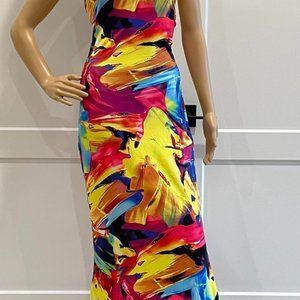 GRAFFITI MAXI DRESS